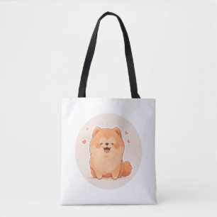 Adorable Chow Chow Classic T - Shirt (2) Tasche