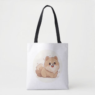 Adorable Chow Chow Classic T - Shirt (6) Tasche