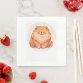 Adorable Chow Chow Classic T - Shirt (7) Serviette (Beispiel)