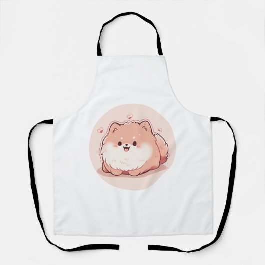 Adorable Chow Chow Classic T - Shirt Schürze (Vorderseite)
