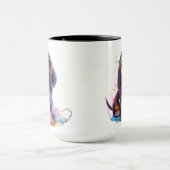 ADORABLE CHRISTMAS BASSET HOUND PUPPY TASSE (Zentrum)