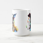 ADORABLE CHRISTMAS BOSTON TERRIER PUPPY HUND KAFFEETASSE (Mittel)