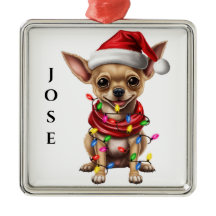 ADORABLE CHRISTMAS CHIHUAHUA DOG