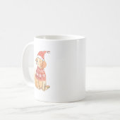 Adorable Christmas Hund Tasse (Vorderseite Links)