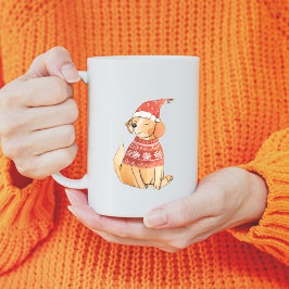 Adorable Christmas Hund Tasse