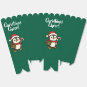 Adorable Christmas Penguin with Candy Cane Geschenkschachtel (Ungeklappt)