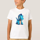 Adorable Chubby Dinosaur T - Shirt (Vorderseite)