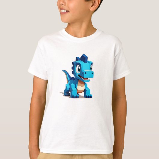 Adorable Chubby Dinosaur T - Shirt (Vorderseite)