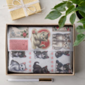 Adorable Collection Cat & Kitten Ephemera Seidenpapier (Geschenk)
