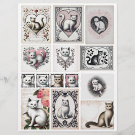 Adorable Collection Katze Ephemera
