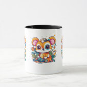 Adorable Combo Tasse - 11 oz mit Süße Tier (Zentrum)