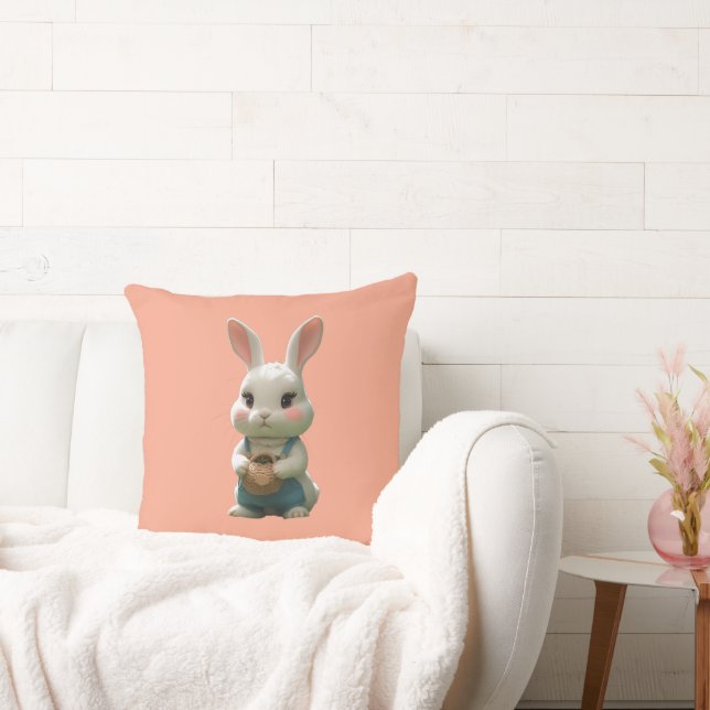 Adorable conejo jardinero kissen (Liege)