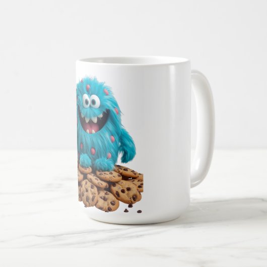 Adorable Cookie Monster Bodysuits Kaffeetasse (VorderseiteRechts)