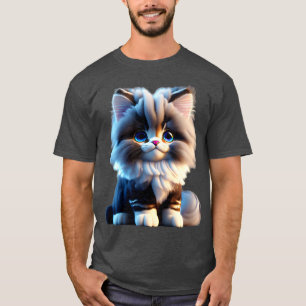 Adorable Coole Niedliche Katzen und Kätzchen 35 T-Shirt