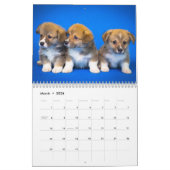 Adorable Corgi Dogs 2026 Kalender (Mär 2026)