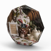 Adorable Cotages Setup Pregnancy Ankündigung Fotoblock (Rechts)