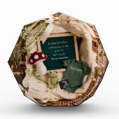 adorable Cotattore Pregnancy Ankündigung Fotoblock (Vorderseite)