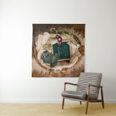 adorable Cotattore Pregnancy Ankündigung Wandteppich (Beispiel (Horizontal))