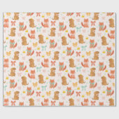 Adorable Crites Geschenkpapier (Flach)