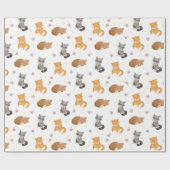 Adorable Crites Geschenkpapier (Flach)