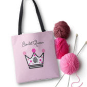 Adorable Crochet Queen Gift Tasche
