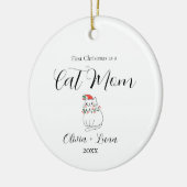 Adorable Custom Cat Ornament (Links)