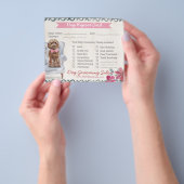 Adorable Custom Dog Grooming Report Card Flyer (Gruppe)