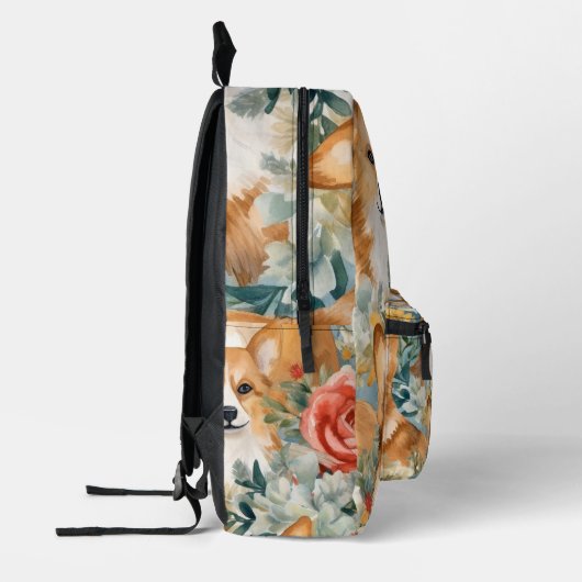 Adorable Custom Puppy Bedruckter Rucksack (Links)