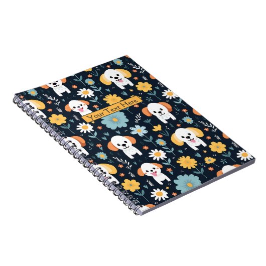 Adorable Custom Puppy Notizblock (Rechte Seite)