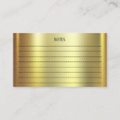 Adorable Cute Dachshund Pup Pet Grooming Chic Gold Visitenkarte (Rückseite)