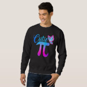 Adorable Cutie Pi Mathematics Pie Symbol Pun Pi Da Sweatshirt (Vorne ganz)