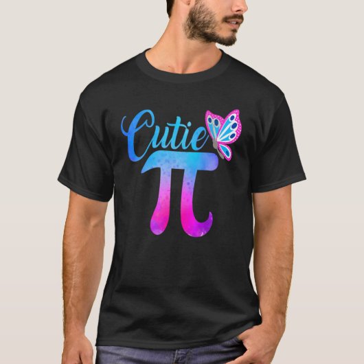 Adorable Cutie Pi Mathematics Pie Symbol Pun Pi Da T-Shirt (Vorderseite)