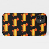 Adorable Dackel Hot Dog Case-Mate iPhone Hülle (Rückseite (Horizontal))