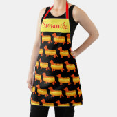 Adorable Dackel Hot Dog Schürze (InSitu)