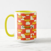 Adorable Dackel Hot Dog Tasse (Links)
