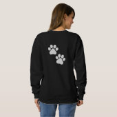 Adorable Dalmata Sweatshirt (Schwarz voll)