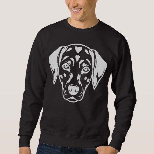 Adorable Dalmata Sweatshirt (Vorderseite)