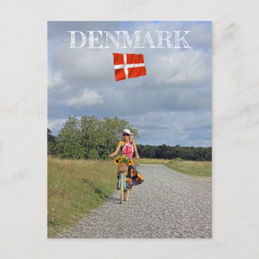 Adorable Dänemark Postcard! Postkarte (Vorderseite)