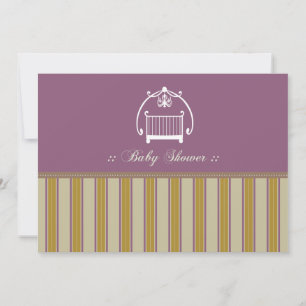 Adorable Designer Baby Dusche Einladung: 01 Einladung