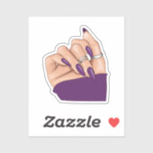 Adorable Designs for DIY Nail Art Aufkleber (Blatt)