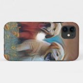 Adorable Dog Artwork Case-Mate iPhone Hülle (Rückseite (Horizontal))