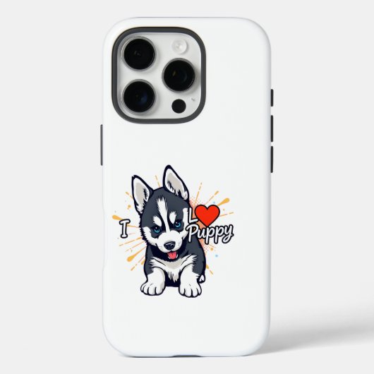 Adorable Dog Lover Design Case-Mate iPhone Hülle (Rückseite)