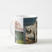 Adorable Dog Lover's Foto Collage Tasse (Vorderseite Links)