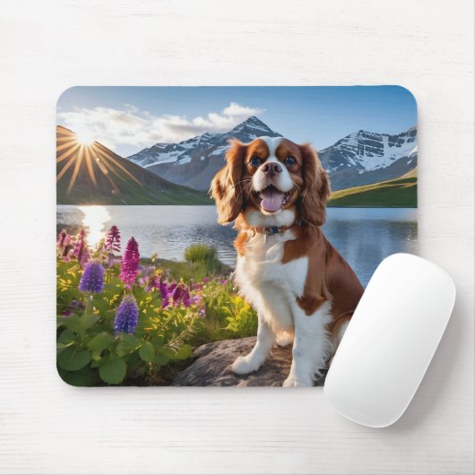 Adorable Dog Mouse Pad Mousepad (Mit Mouse)