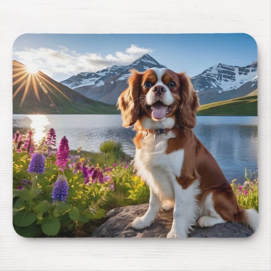 Adorable Dog Mouse Pad Mousepad (Vorne)