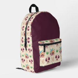 Adorable Dog Muster Bedruckter Rucksack