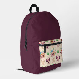 Adorable Dog Muster Bedruckter Rucksack