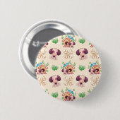 Adorable Dog Muster Button (Vorne & Hinten)