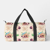 Adorable Dog Muster Duffle Bag (Vorderseite)