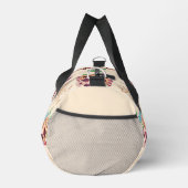 Adorable Dog Muster Duffle Bag (Rechts)